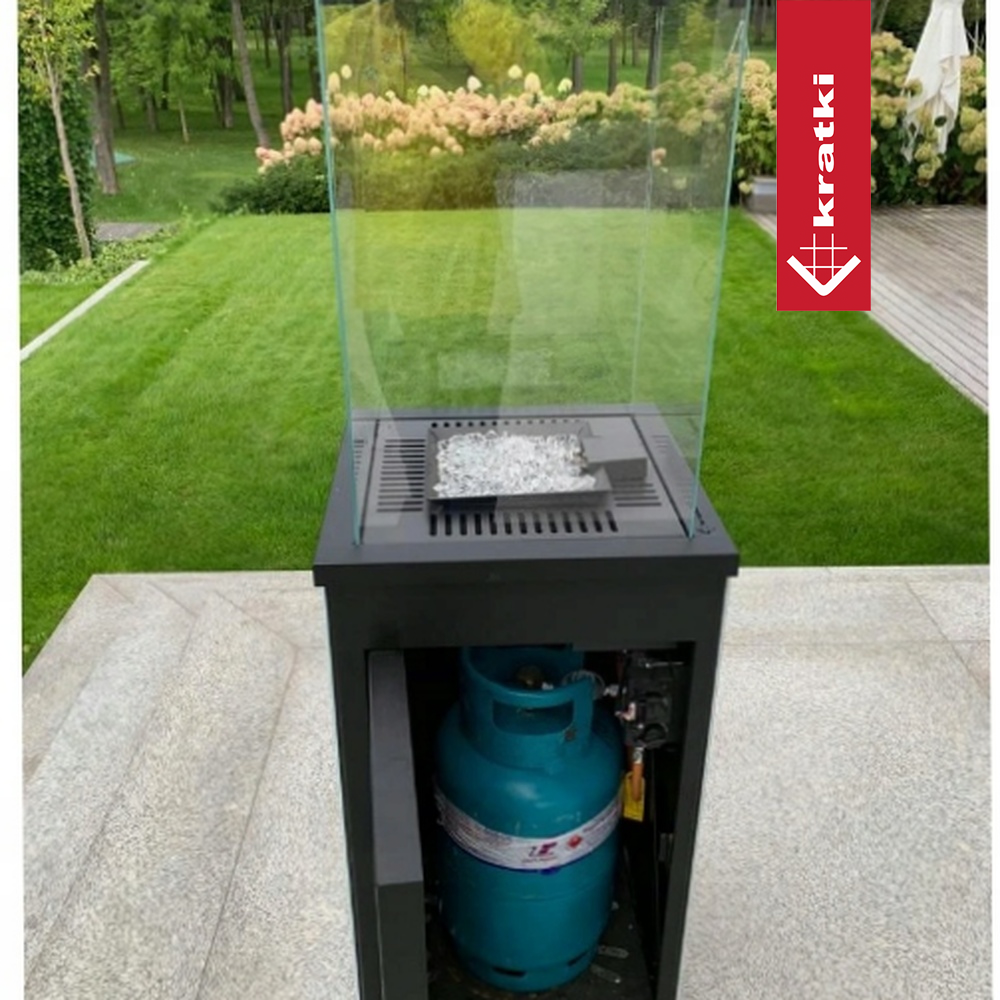 Chauffage de terrasse au gaz Sierra (kit complet) — photo 4