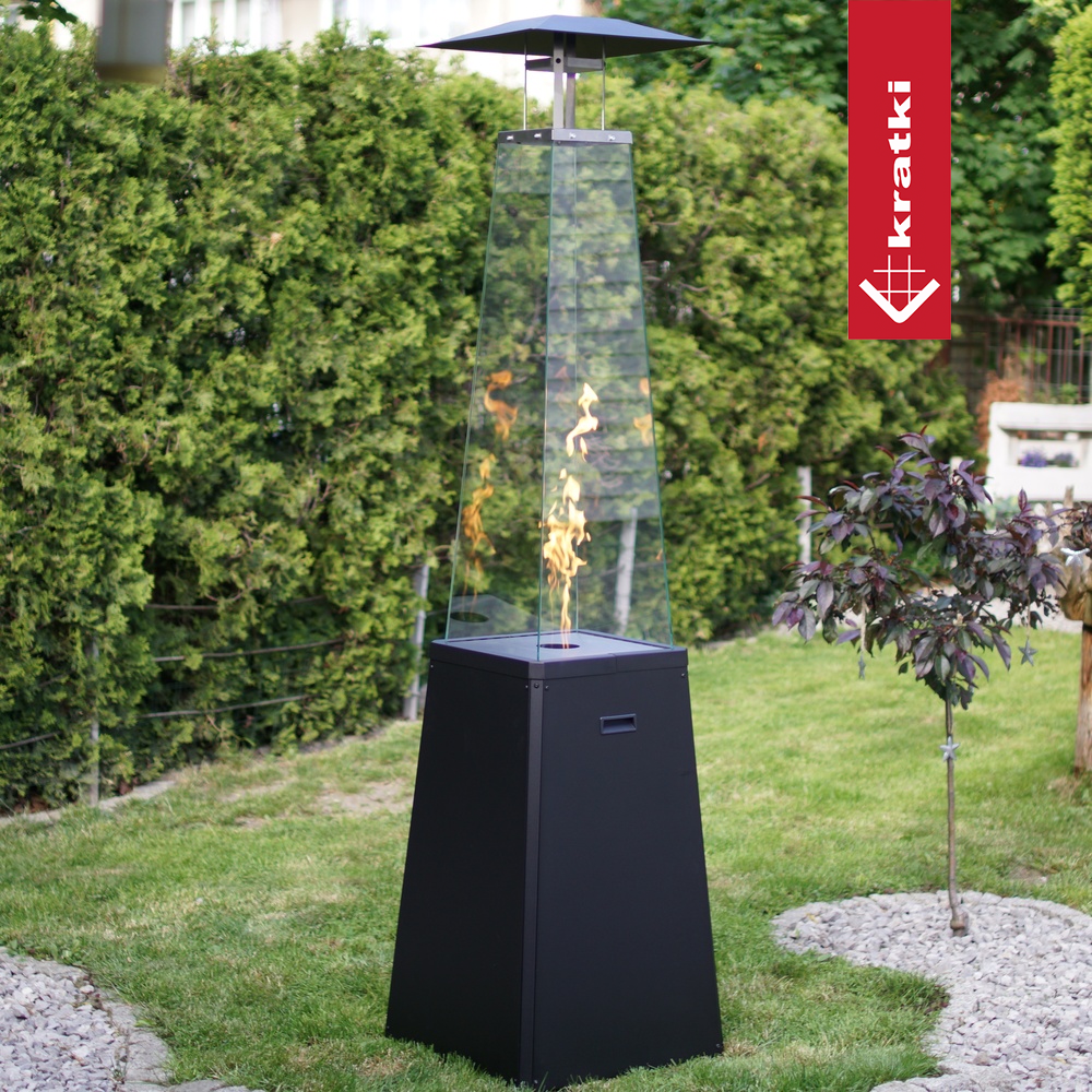 Parasol chauffant au gaz Outdoor inox (kit complet) — photo 2