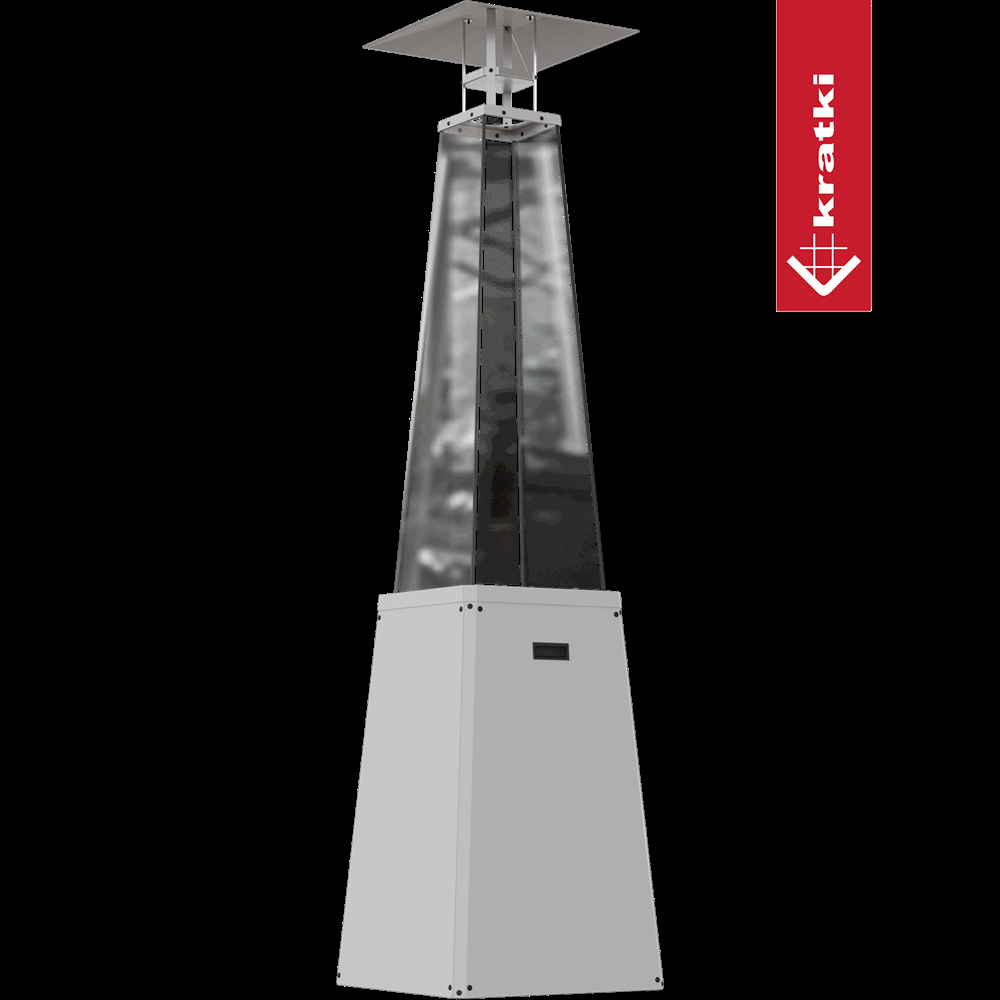 Parasol chauffant au gaz Outdoor inox (kit complet) — photo 4