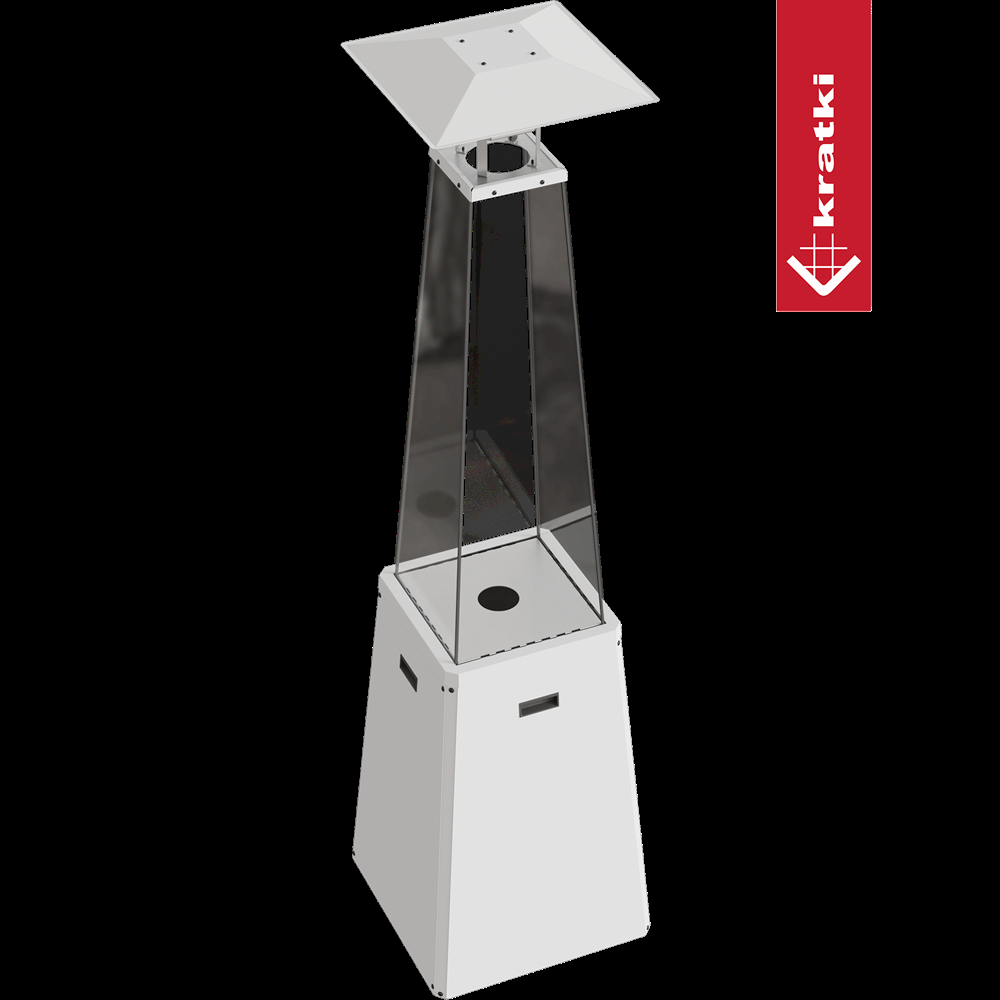 Parasol chauffant au gaz Outdoor inox (kit complet) — photo 5