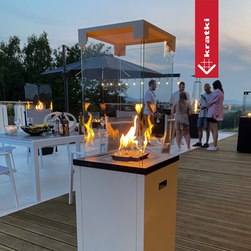 Chauffage de terrasse au gaz Sierra noir — photo 4