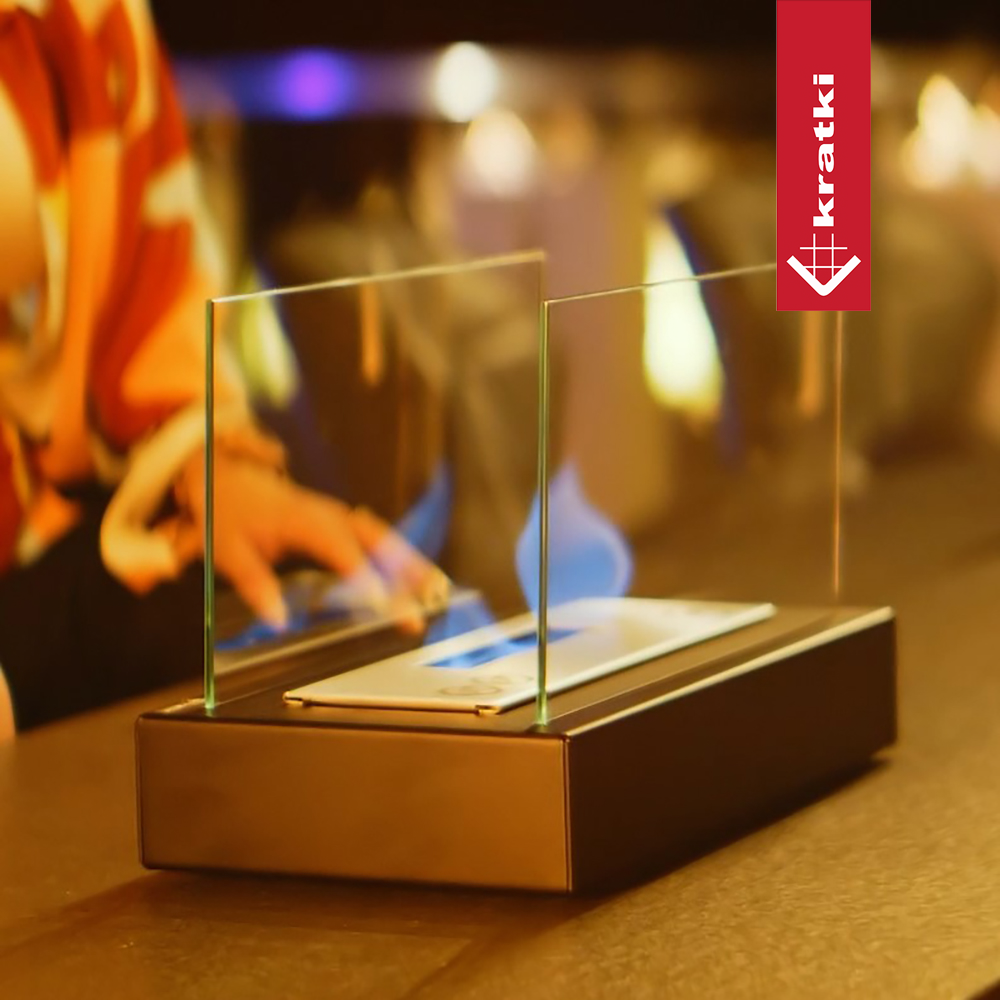 Bio-cheminée sur pied Tabletop (certifiée TÜV) — photo 8