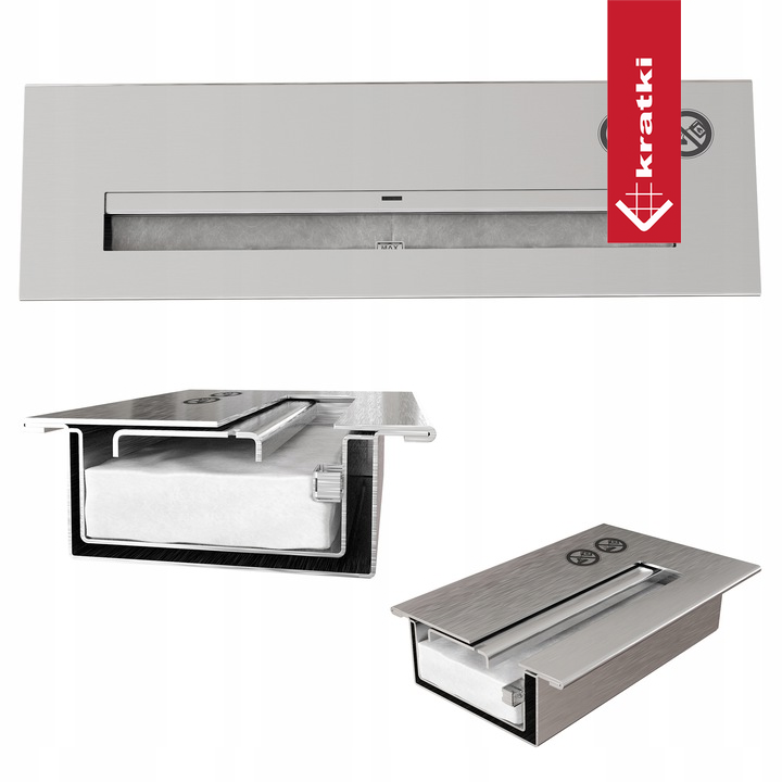 Bio-cheminée sur pied Tabletop blanc (certifiée TÜV) — photo 4