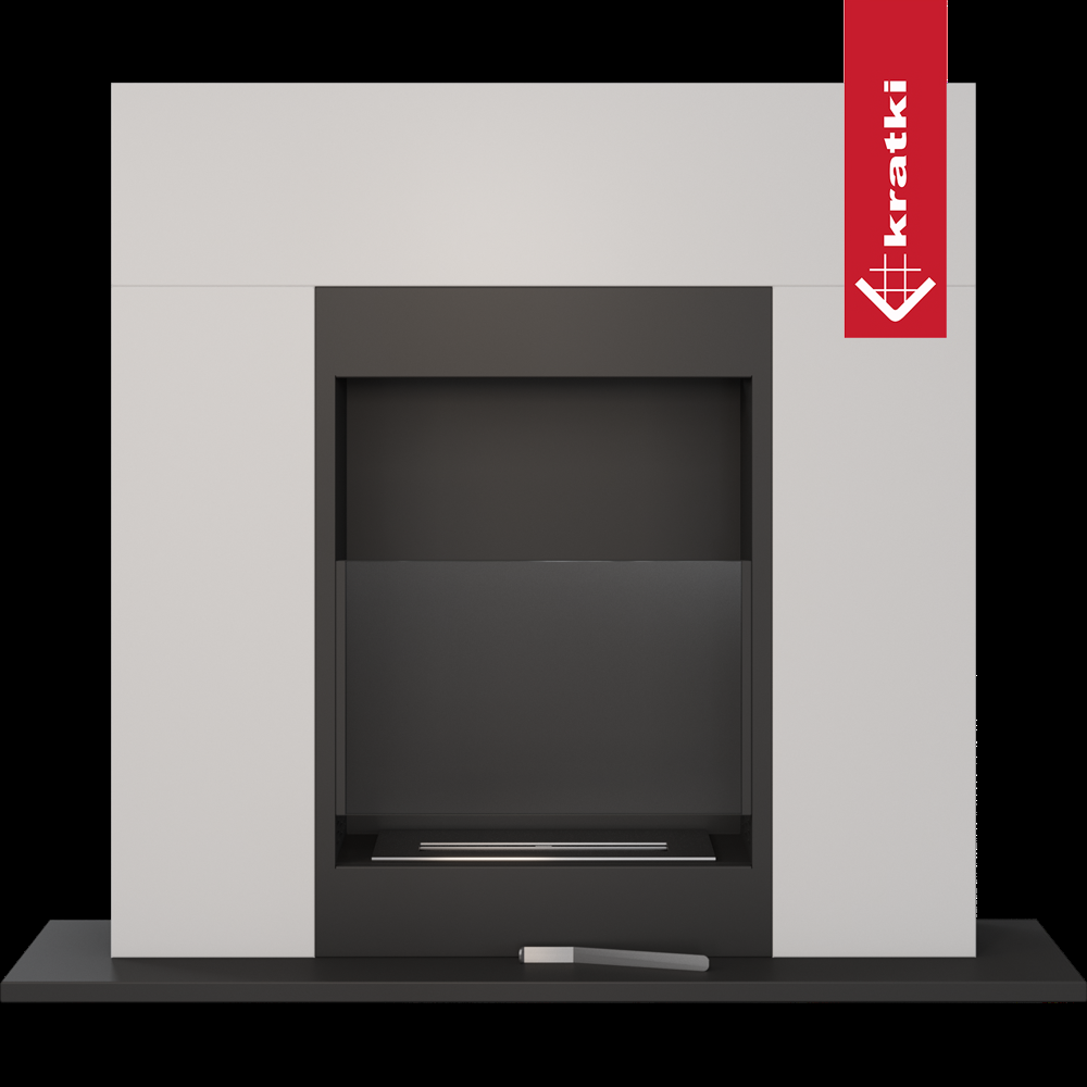 Bio-cheminée sur pied Freestanding blanc (certifiée TÜV) — photo 4