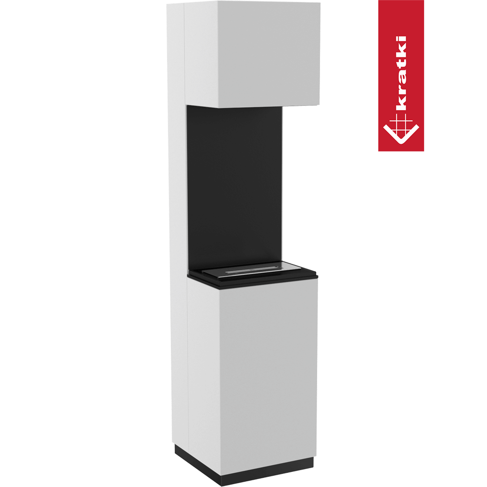 Bio-cheminée à encastrer Sierra noir (certifiée TÜV) — photo 3