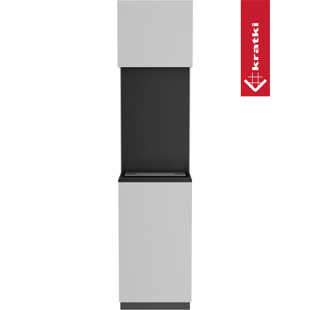 Bio-cheminée à encastrer Sierra noir (certifiée TÜV) — photo 4