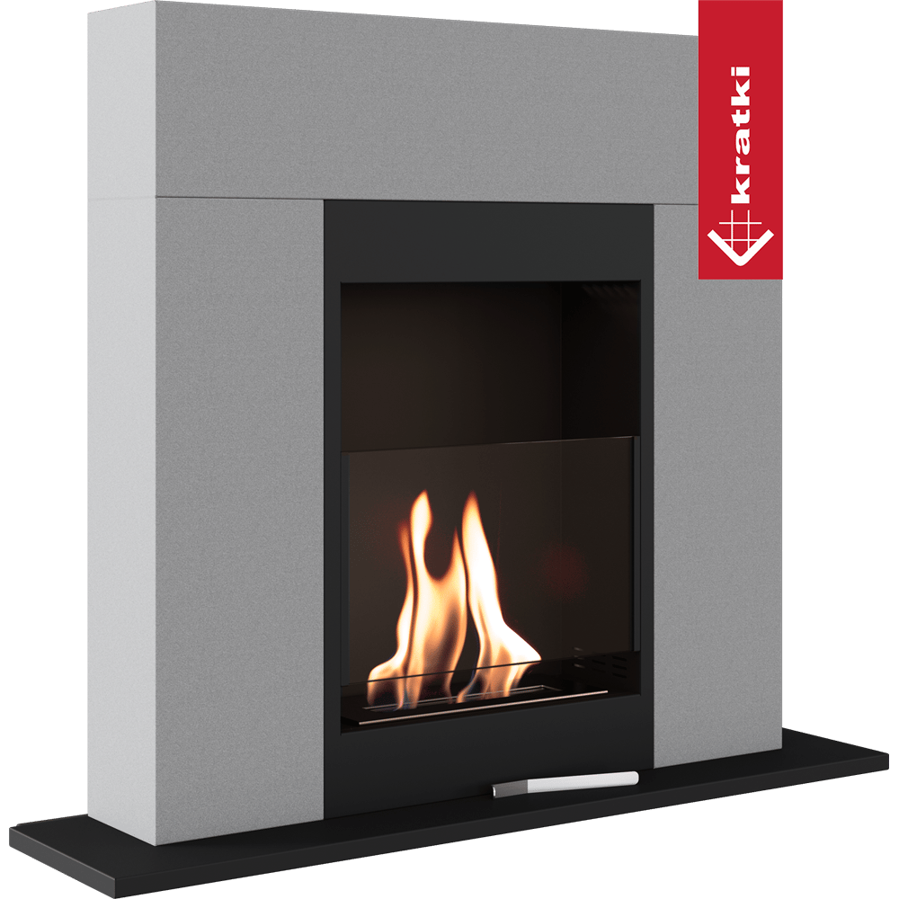 Bio-cheminée à encastrer Freestanding (certifiée TÜV)