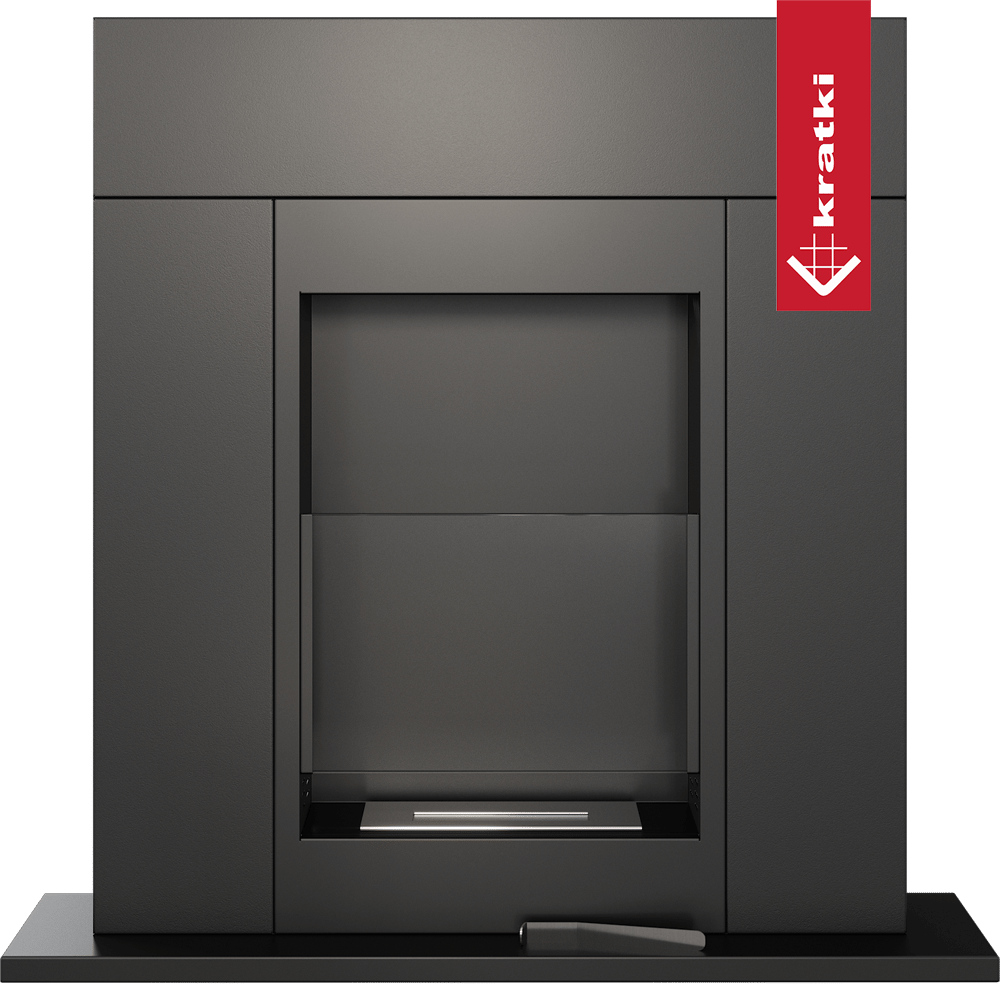 Bio-cheminée à encastrer Freestanding noir (certifiée TÜV) — photo 5