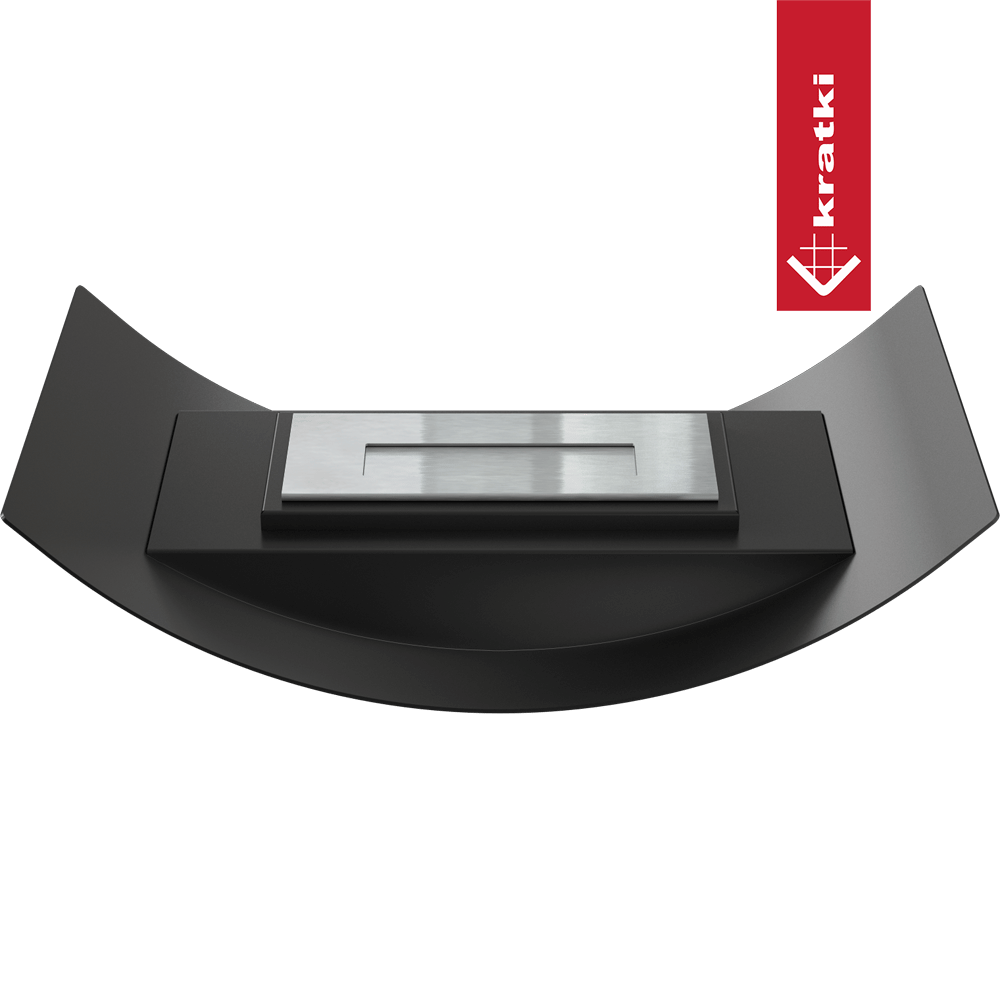Bio-cheminée sur pied Tabletop noir (certifiée TÜV) — photo 4