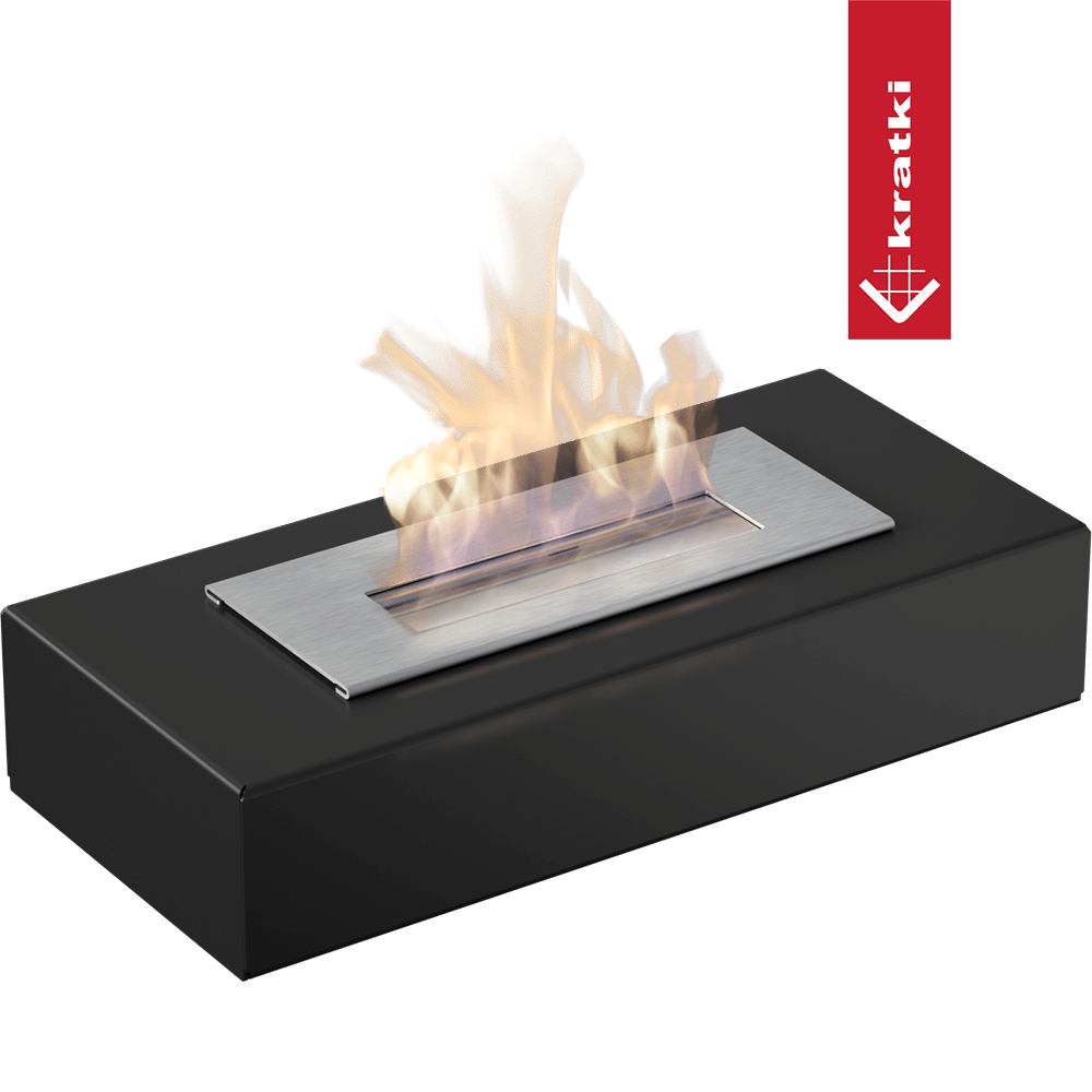 Bio-cheminée sur pied Freestanding noir (certifiée TÜV) — photo 3