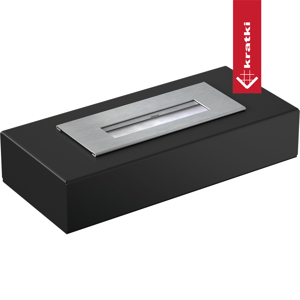 Bio-cheminée sur pied Freestanding noir (certifiée TÜV) — photo 5