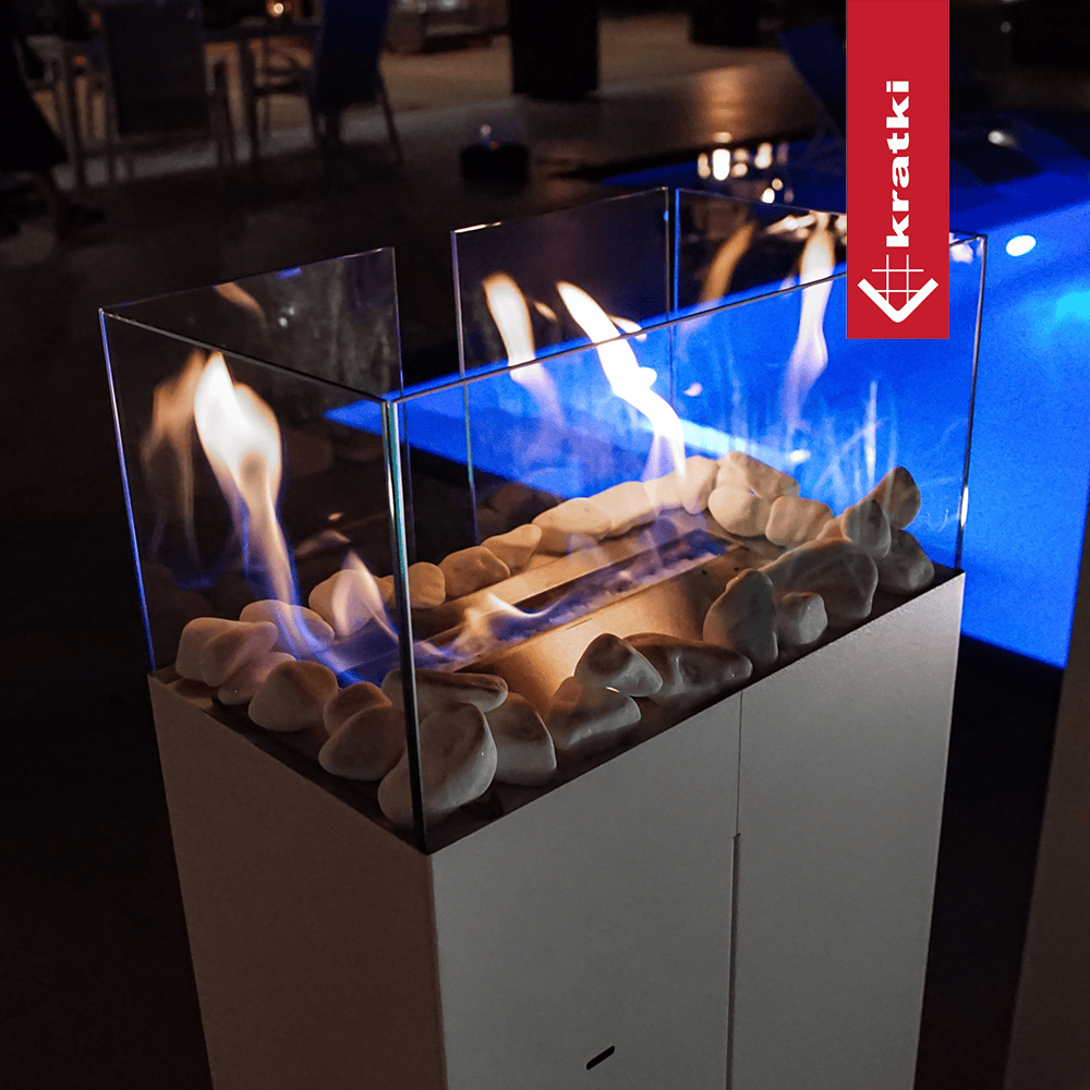 Bio-cheminée sur pied Freestanding noir (certifiée TÜV) — photo 2