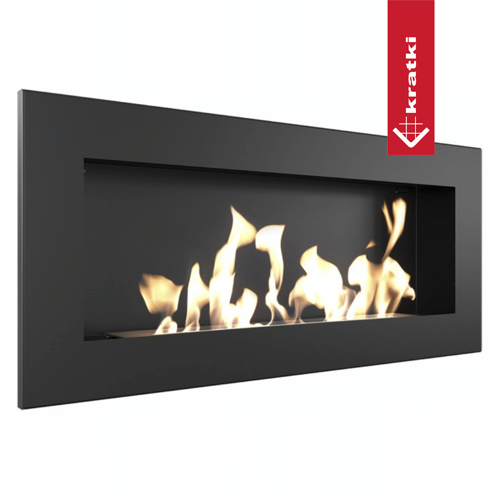 Bio-cheminée suspendue Wall noir (certifiée TÜV) — photo 3