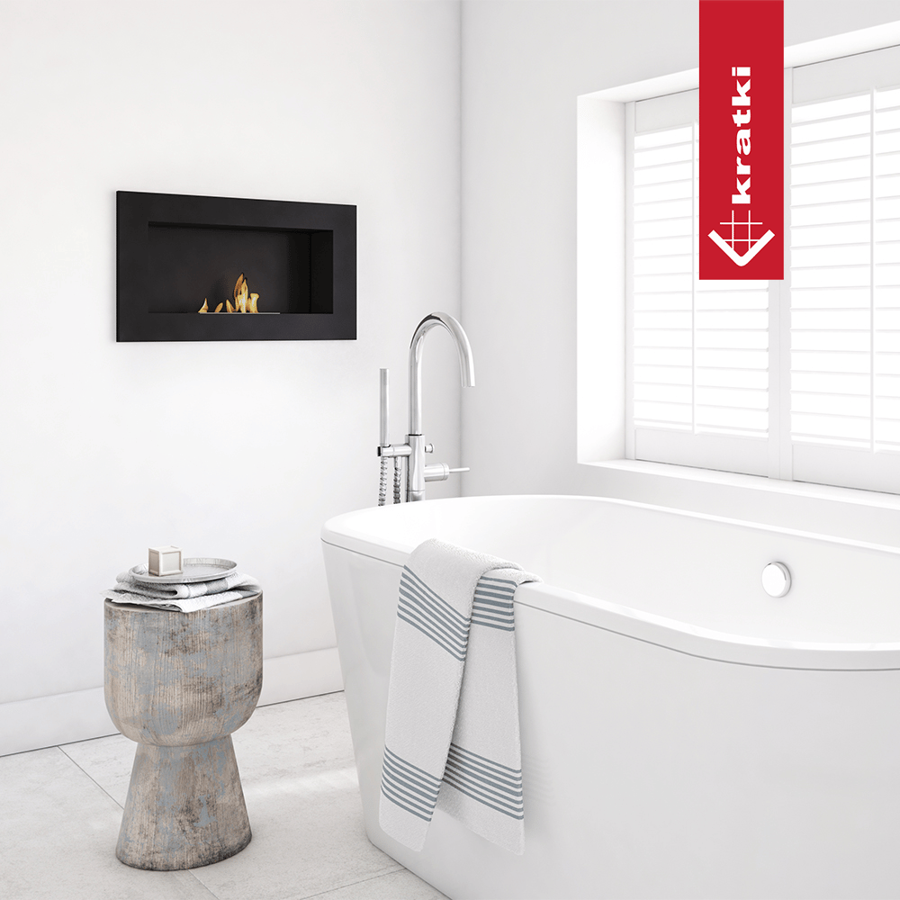 Bio-cheminée suspendue Wall noir (certifiée TÜV) — photo 2