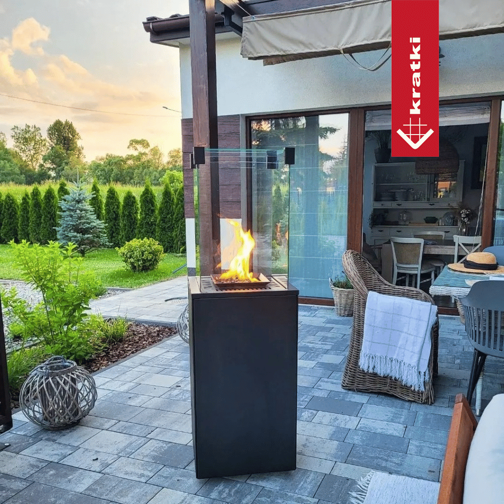 Chauffage de terrasse au gaz Mini gris — photo 2
