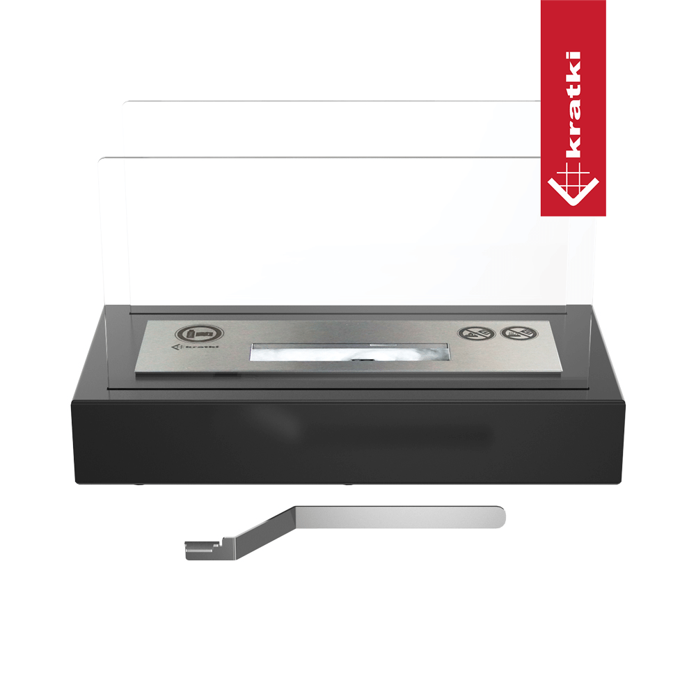 Bio-cheminée sur pied Tabletop (certifiée TÜV, kit complet) — photo 3
