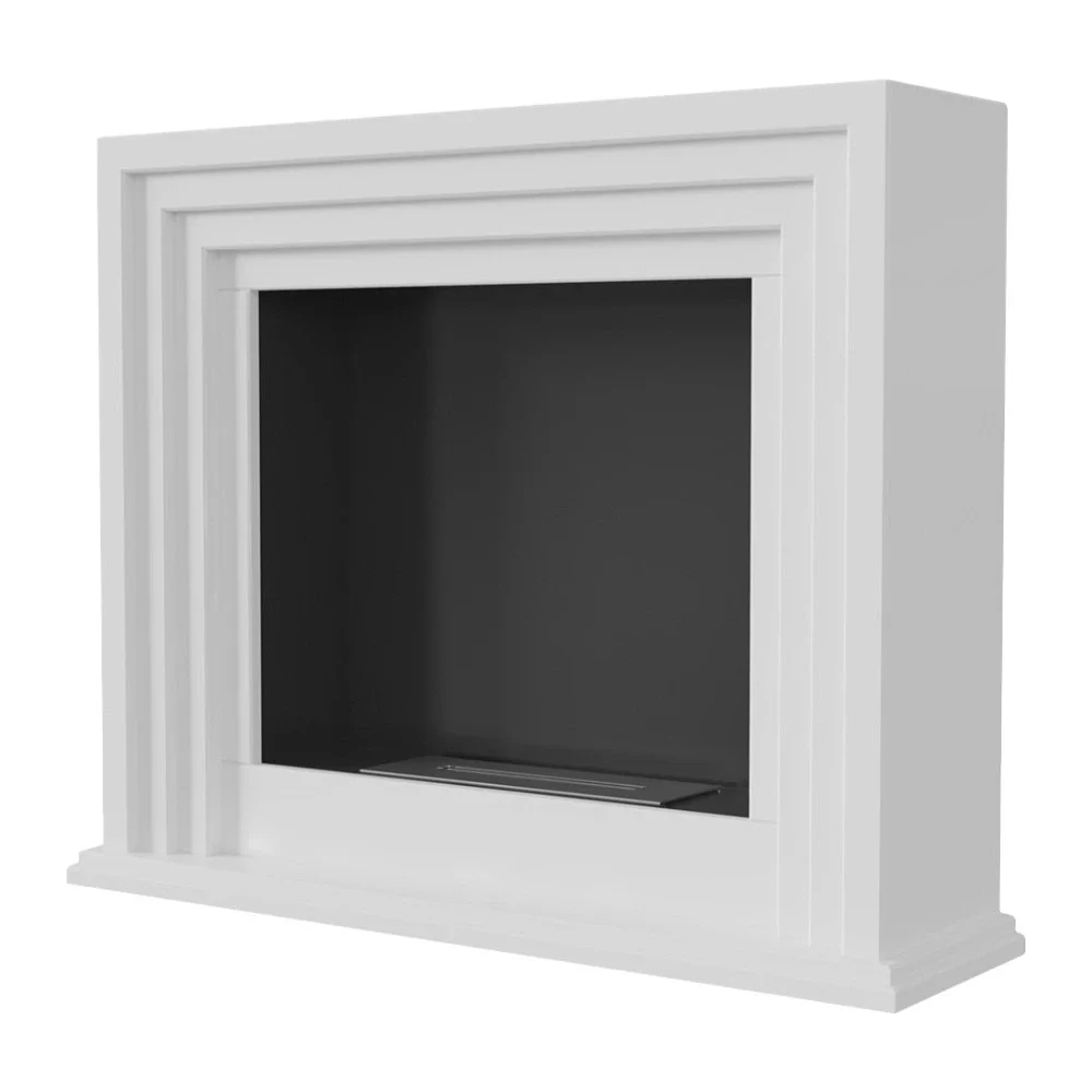 Bio-cheminée à encastrer Quaerere blanc (certifiée TÜV) — photo 8