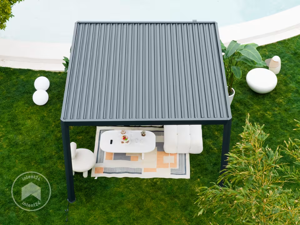 Pergola Bioclimatique 3,5x3 m Luma Premium (Anthracite RAL 7016) — photo 4