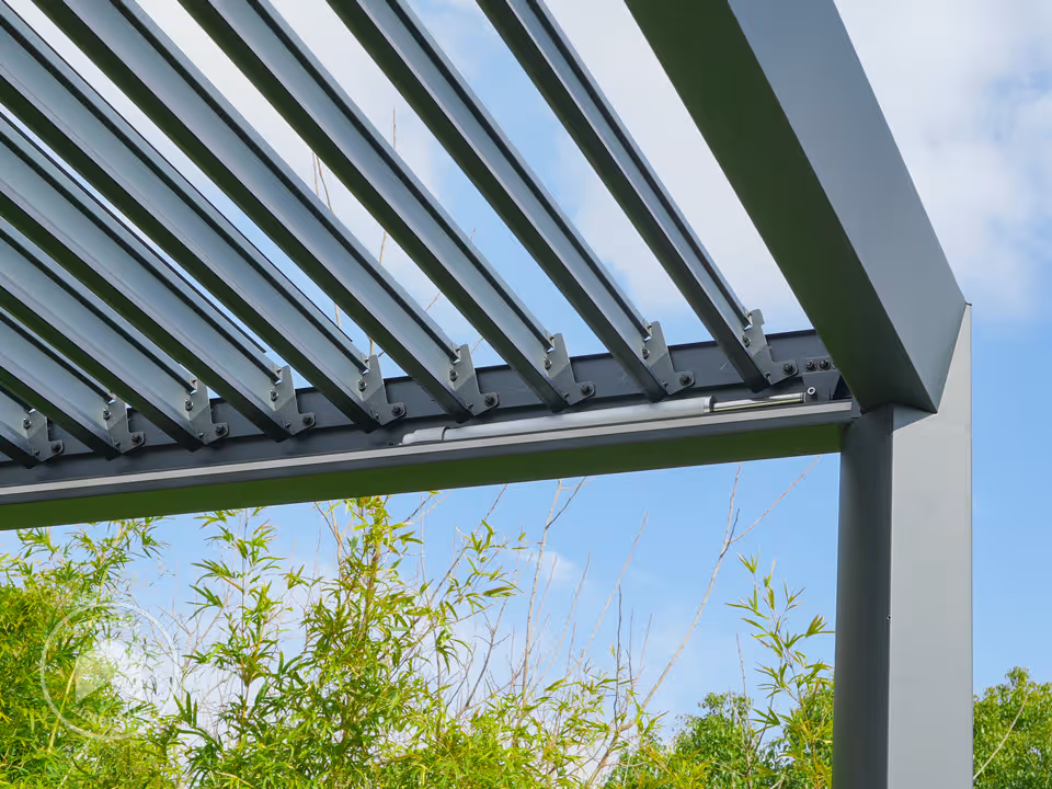 Pergola Bioclimatique 3,5x3 m Luma Premium (Anthracite RAL 7016) — photo 6