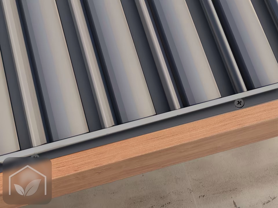 Pergola Bioclimatique Aluminium 3x6 m Deluxe (Gris-Perle) — photo 11