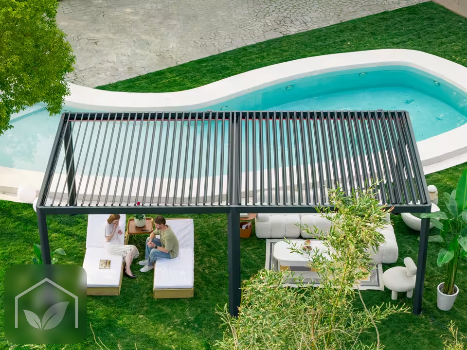Pergola Bioclimatique 3,5x7 m Luma Premium (Anthracite RAL 7016) — photo 2
