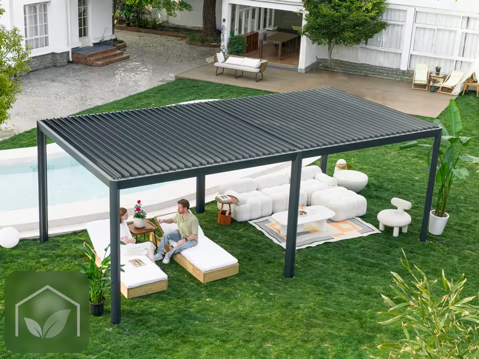 Pergola Bioclimatique 3,5x7 m Luma Premium (Anthracite RAL 7016) — photo 3