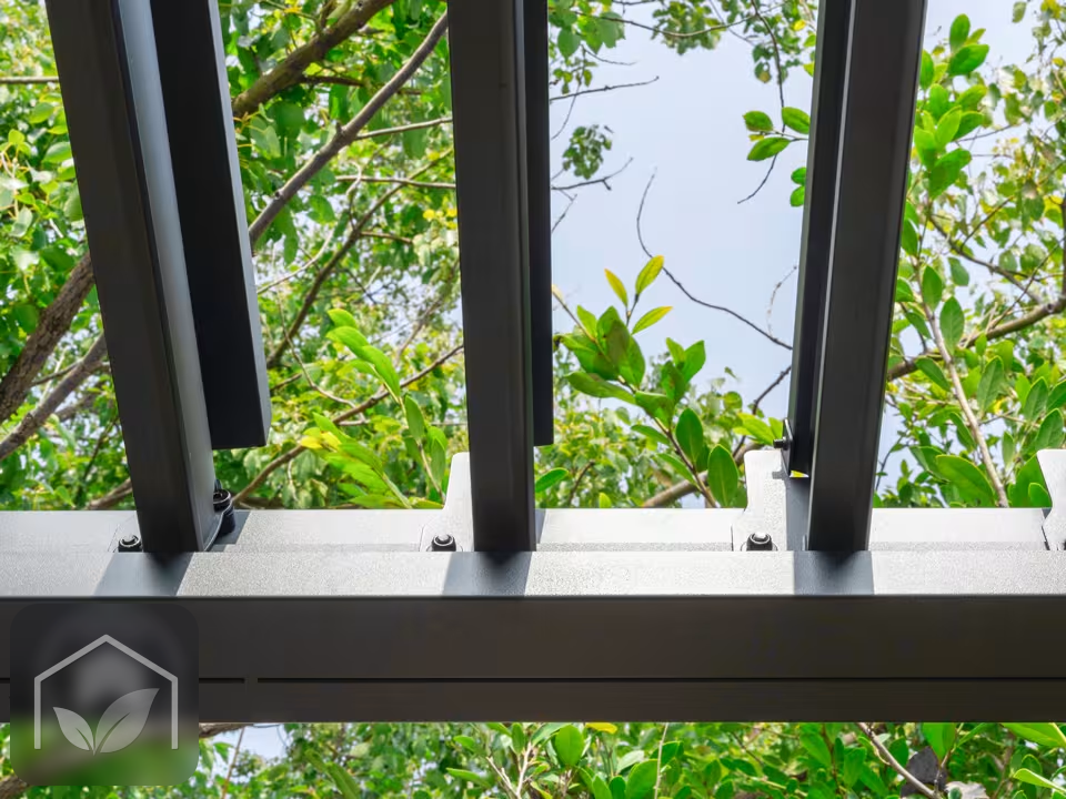 Pergola Bioclimatique 3x4 m Classic Plus en Acier (Anthracite RAL 7016) — photo 7