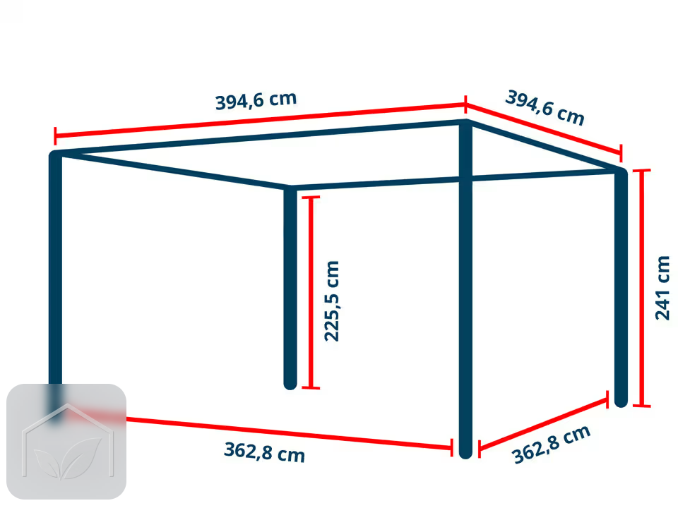 Pergola Bioclimatique 4x4 m Luma Deluxe Tout Aluminium (Anthracite RAL 7016) — photo 9