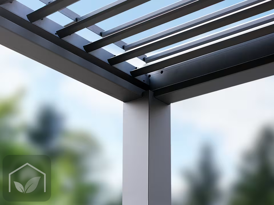 Pergola Bioclimatique Aluminium 3x3 m Deluxe — photo 6
