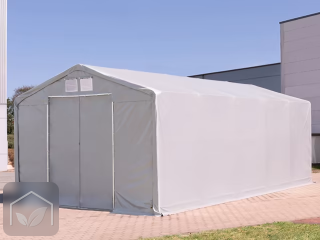 8x8 m hangar, PRIMEtex 2300, H. 4 m avec porte coulissante — photo 2