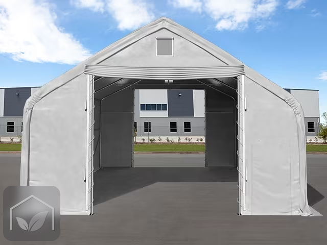 8x12 m hangar, porte 4x3,4 m, PRIMEtex 2300 — photo 2